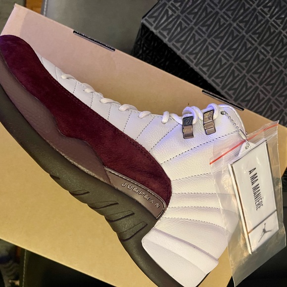 Air Jordan 12 x A Ma Maniere DS 100% Authentic Size 9.5M - Picture 7 of 7